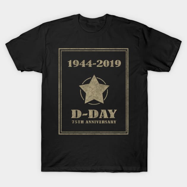 D-Day 75th Anniversary T-Shirt by valentinahramov